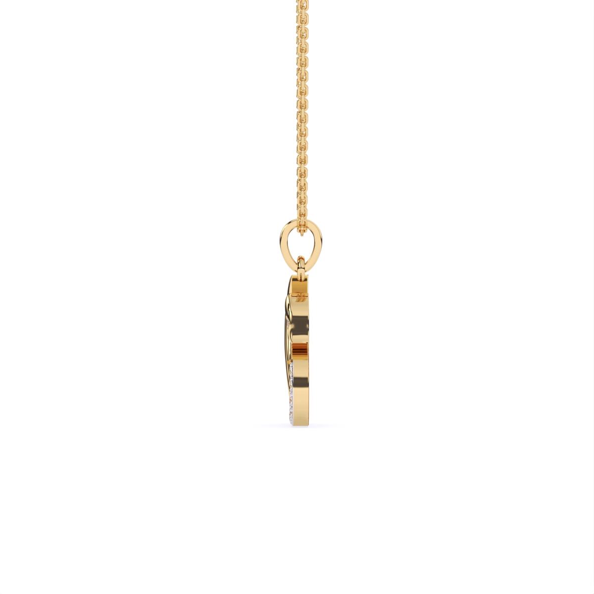 Love Grace Swan Diamond Pendant