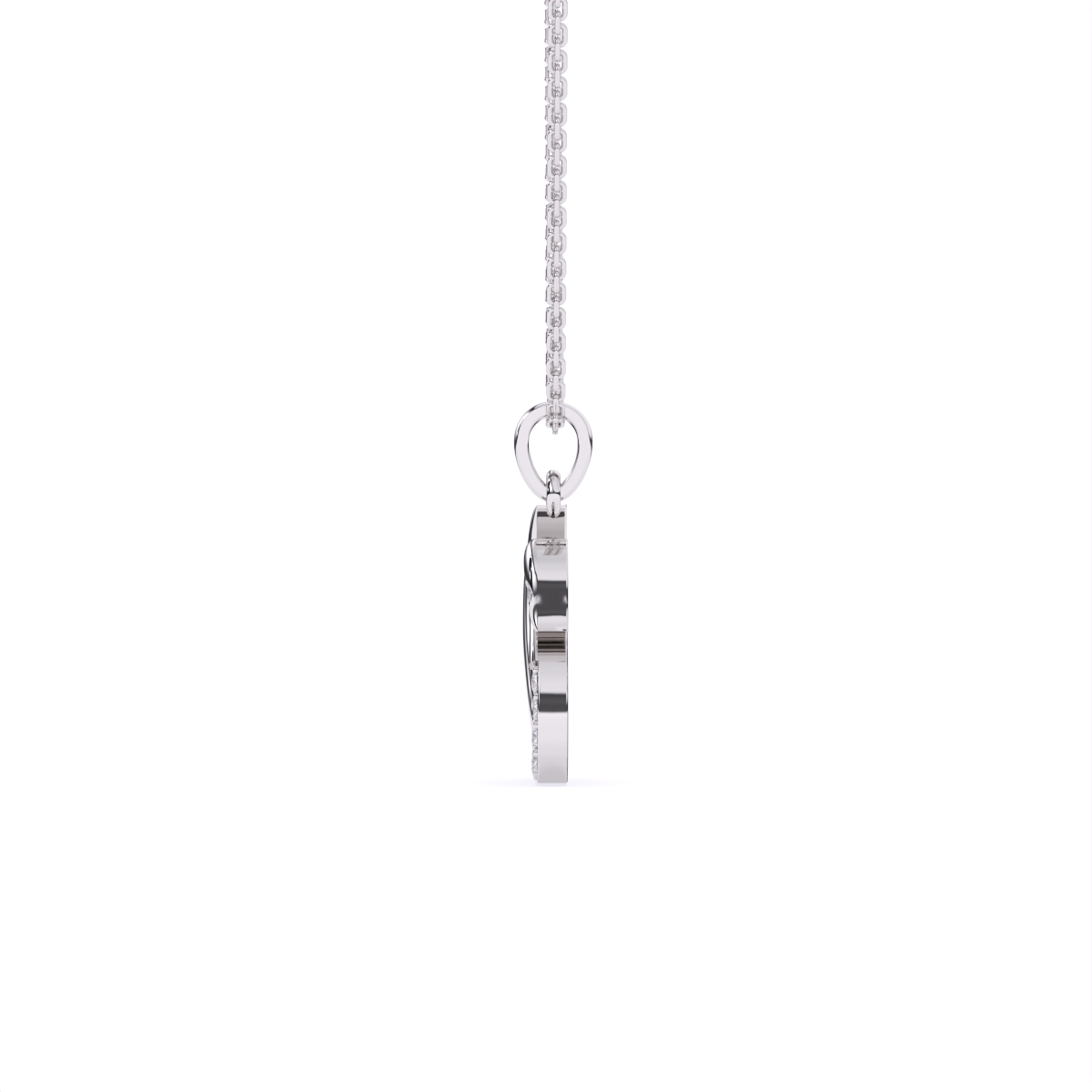 Love Grace Swan Diamond Pendant