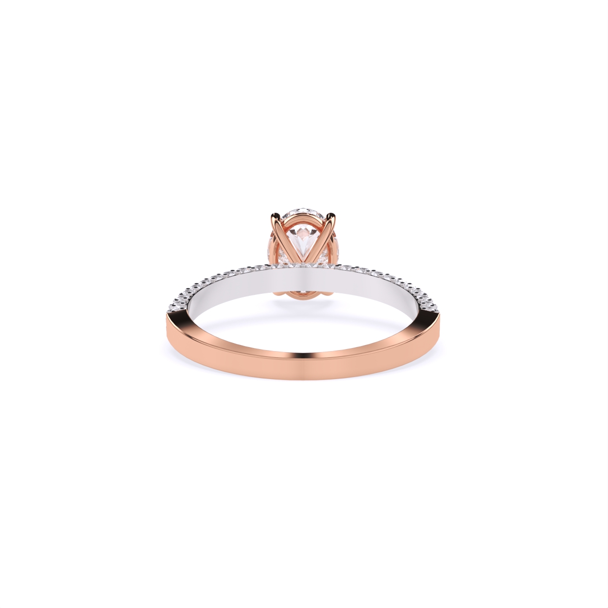 Grand Statement Oval Solitaire Diamond Ring