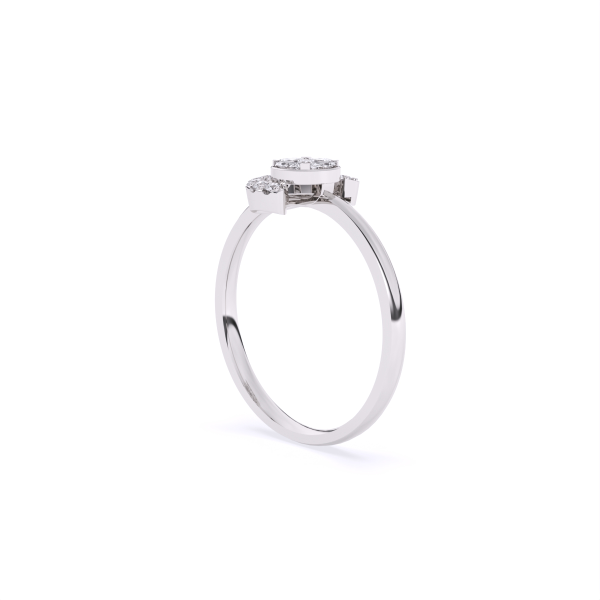 Signature Cluster Shine Diamond Ring
