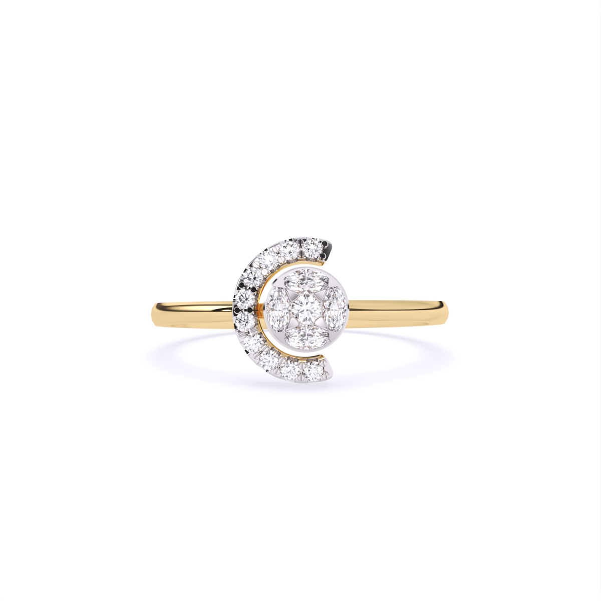 Signature Cluster Shine Diamond Ring