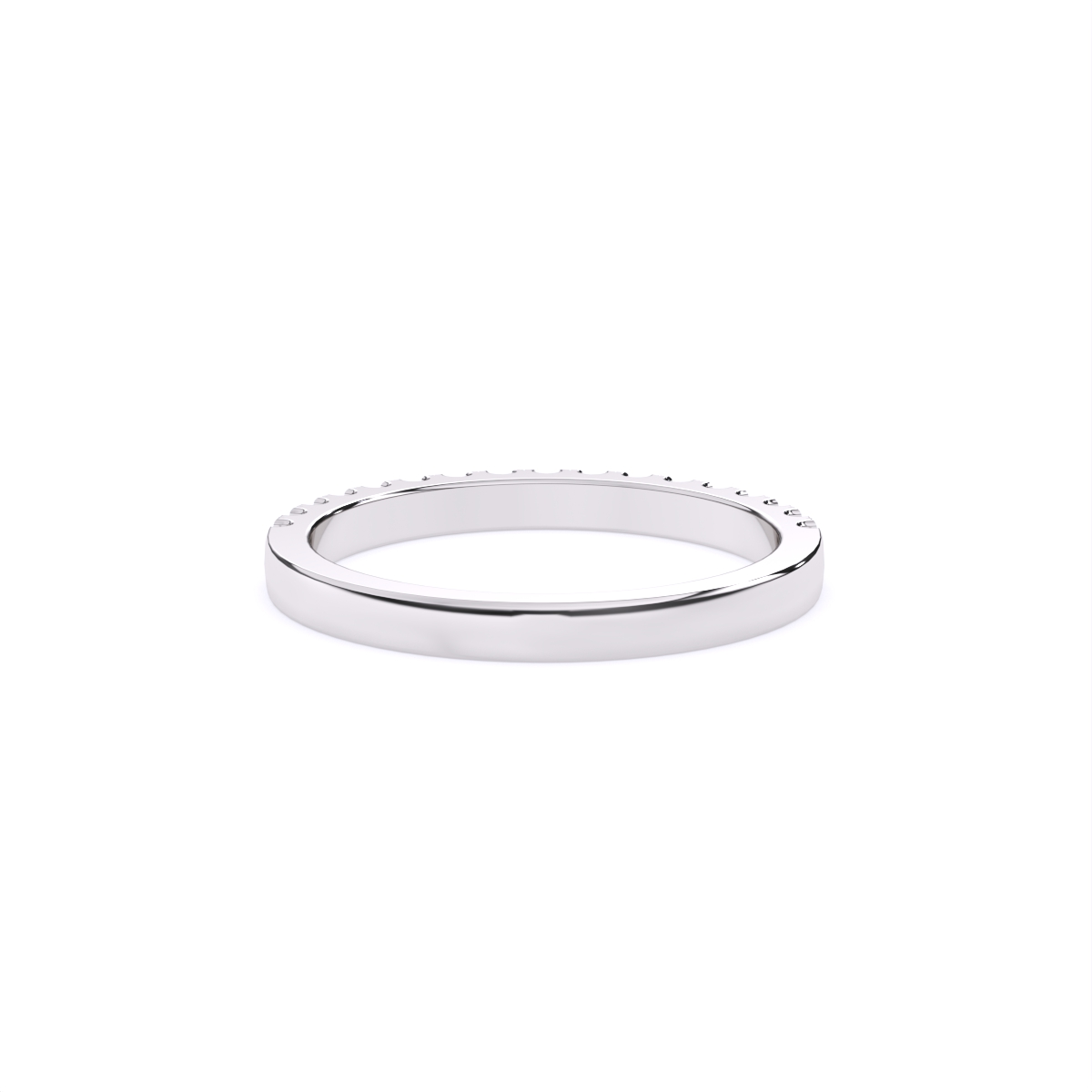 Minimal Look Multi-Diamond Band Ring