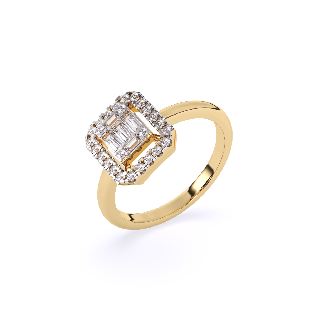 Everyday Wear Small Shape Diamond Ring