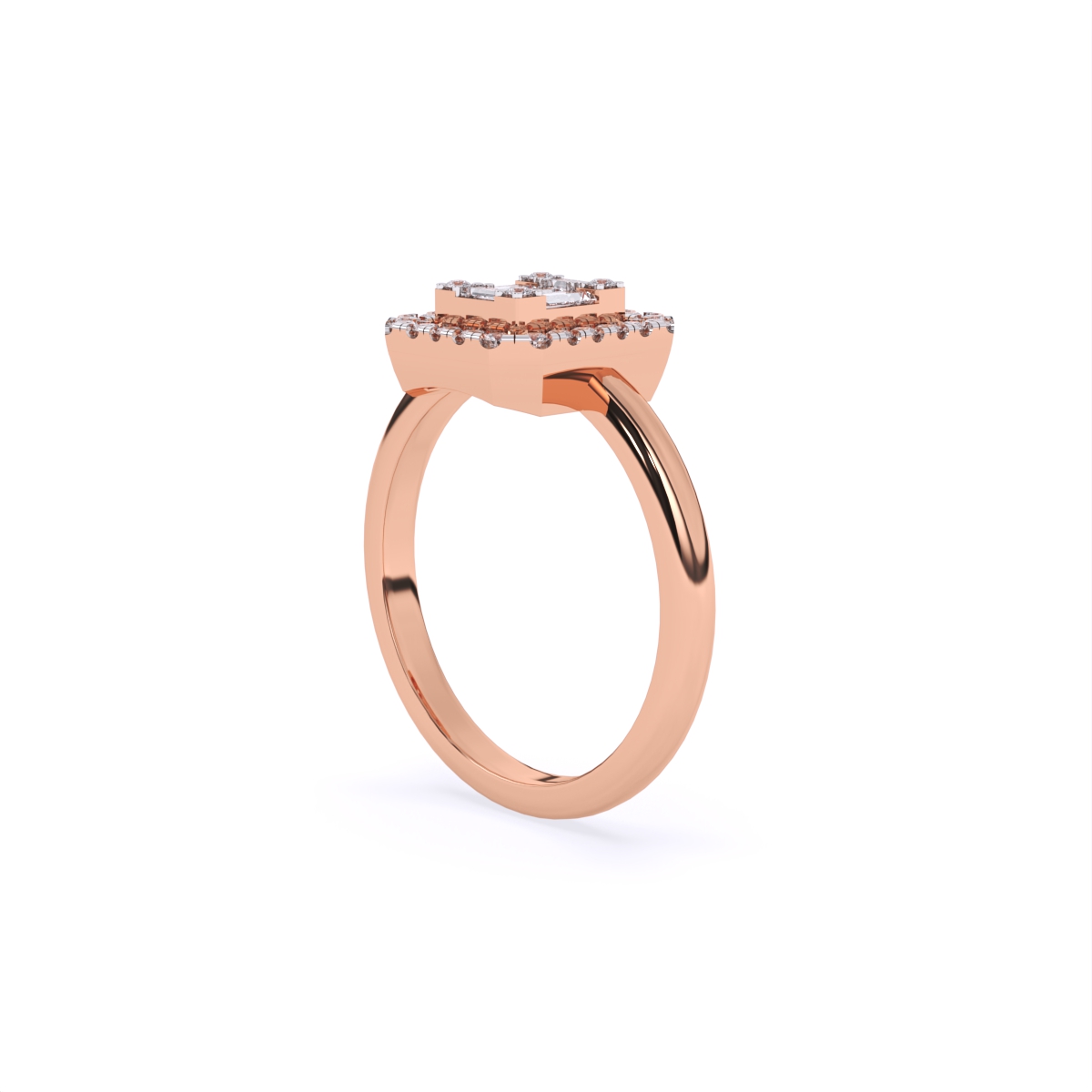Everyday Wear Small Shape Diamond Ring