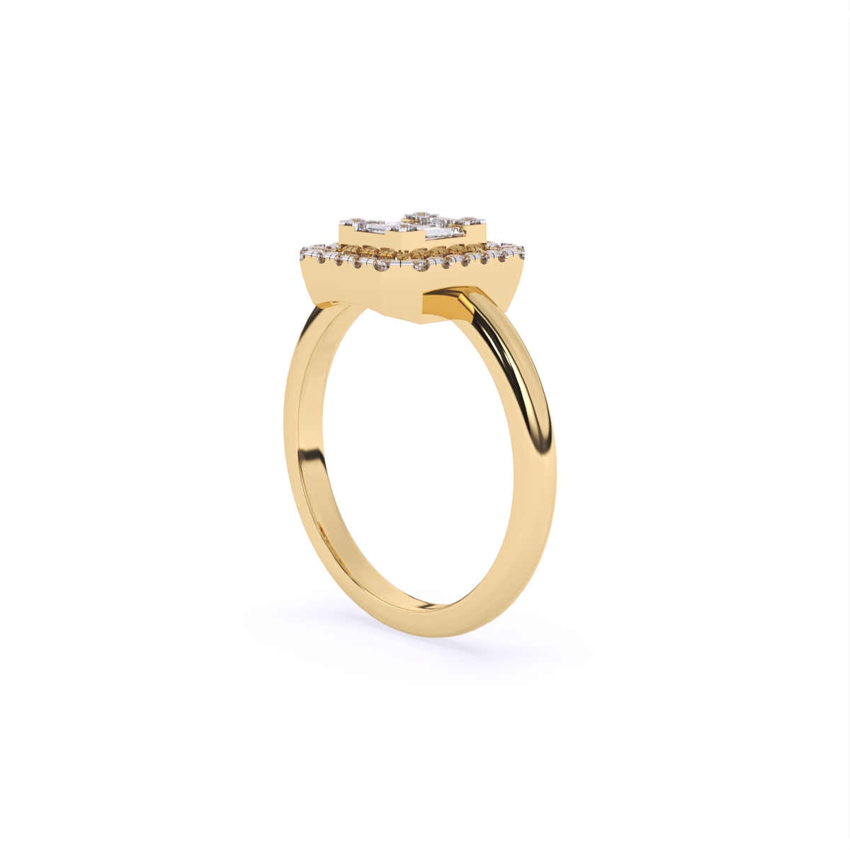 Everyday Wear Small Shape Diamond Ring