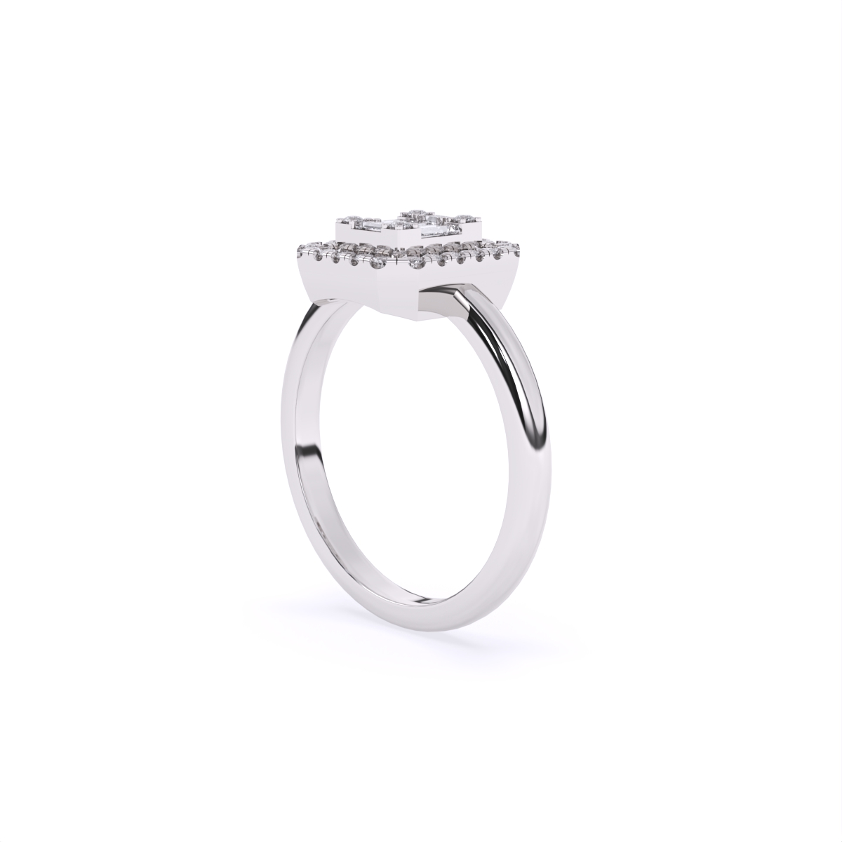 Everyday Wear Small Shape Diamond Ring