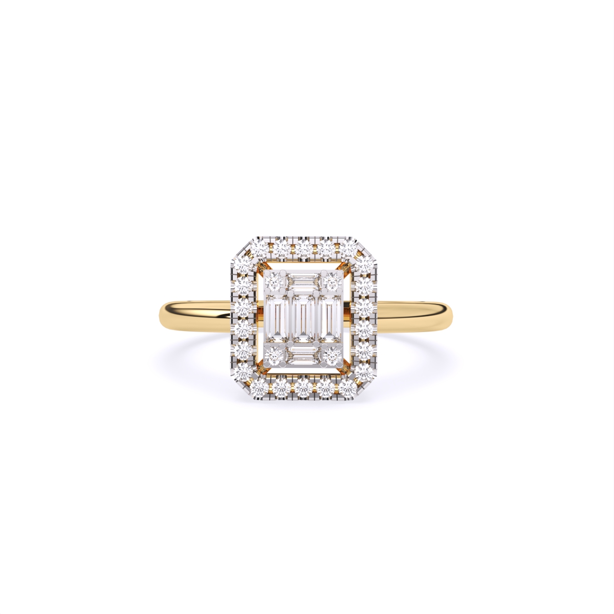 Everyday Wear Small Shape Diamond Ring