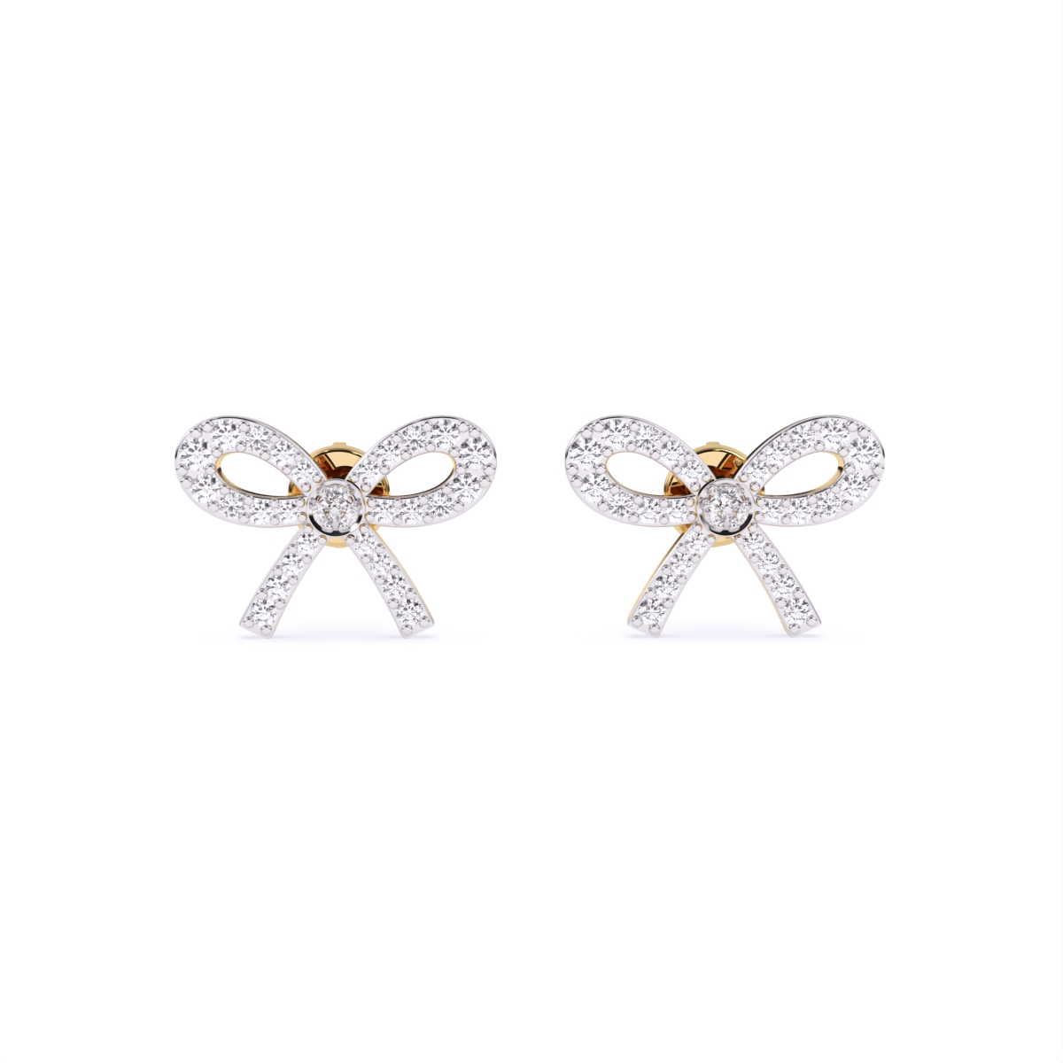 Elegant Diamond Bow Knot Tops