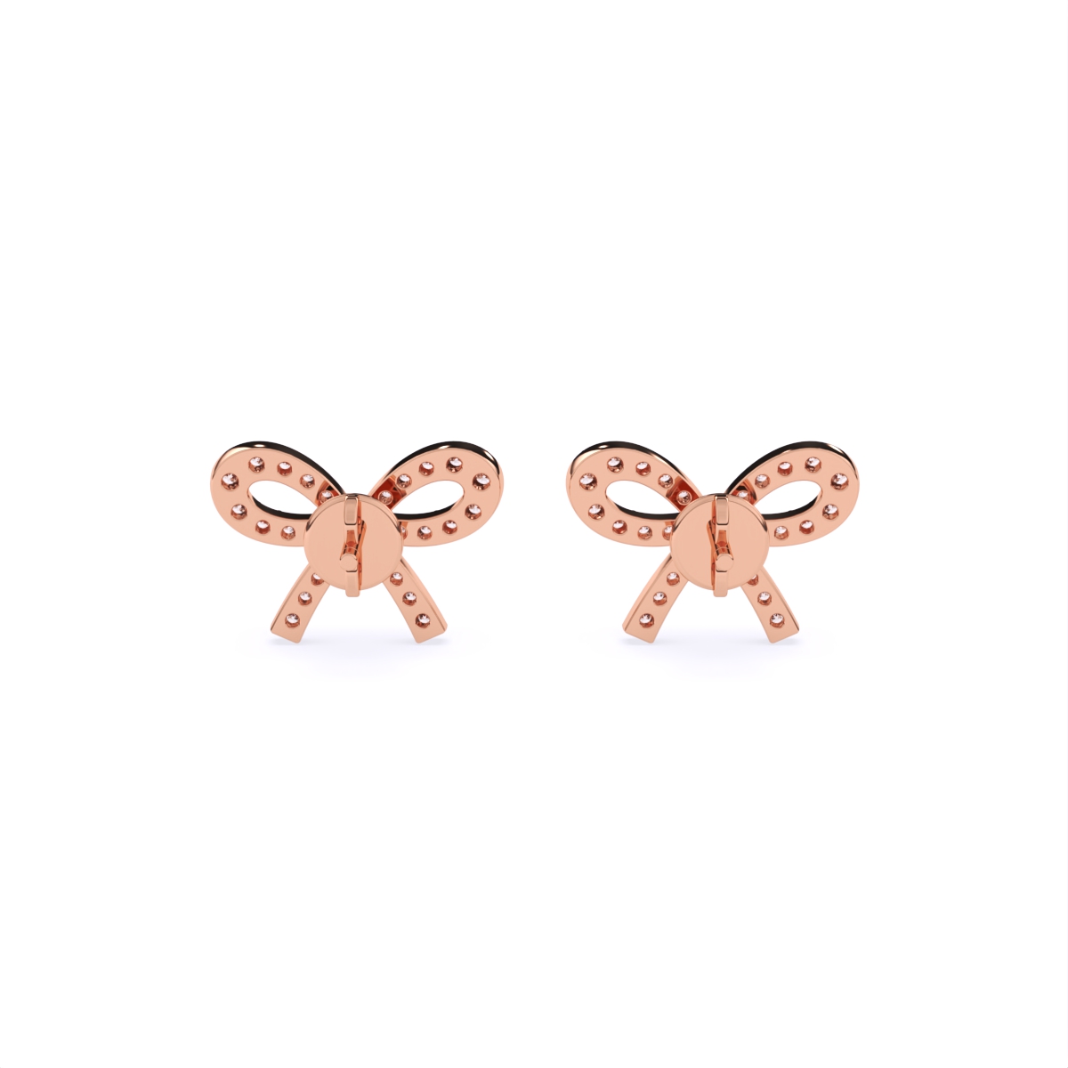 Elegant Diamond Bow Knot Tops