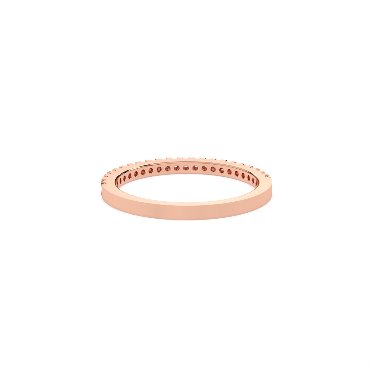 Dainty Diamond Row Band Ring