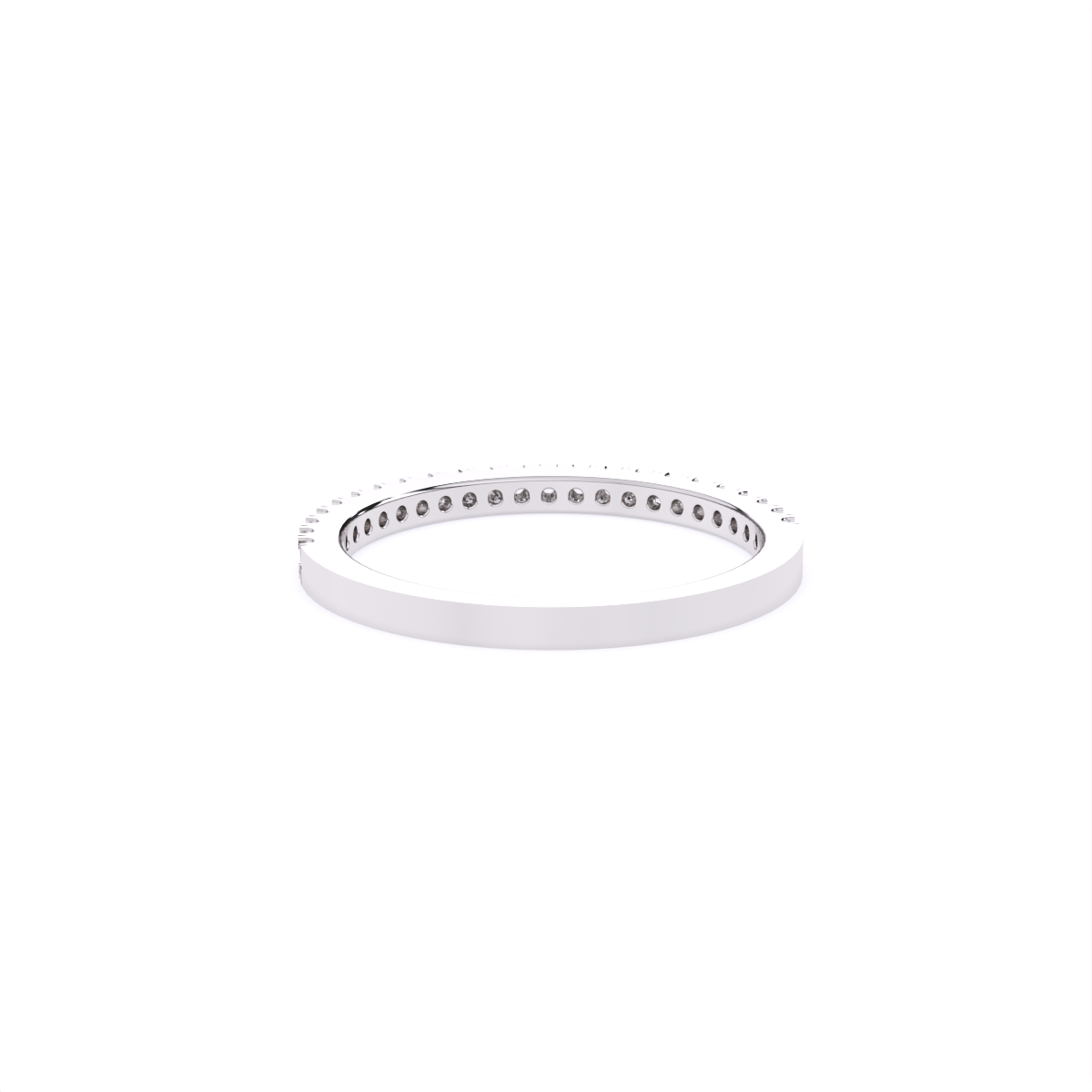 Dainty Diamond Row Band Ring