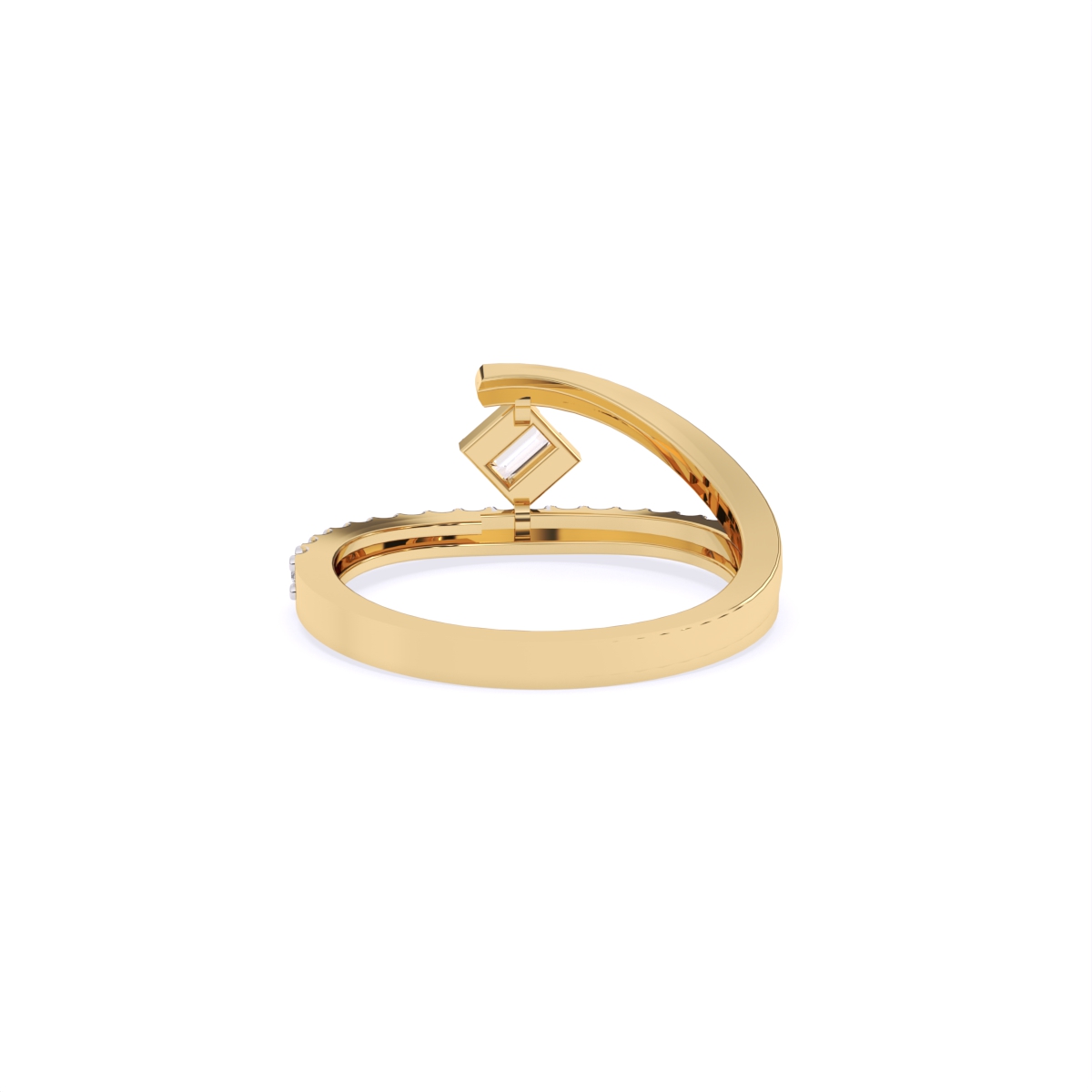 Twin Flow Diamond Cluster Ring