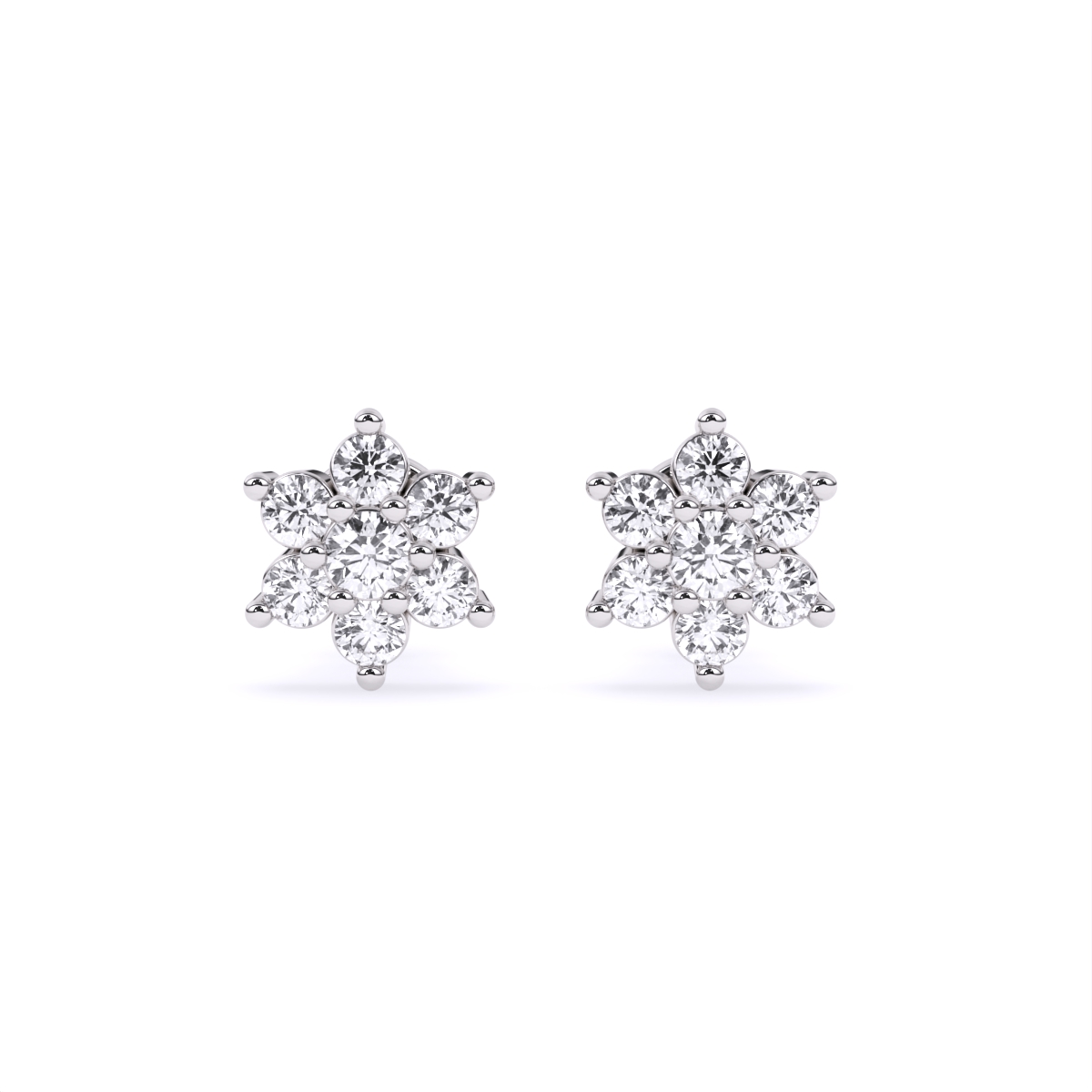 Galaxy Shine Diamond Star Studs
