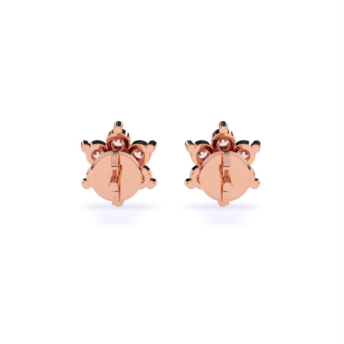 Galaxy Shine Diamond Star Studs