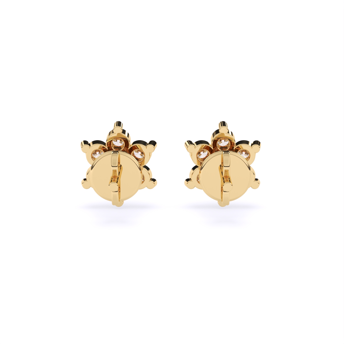 Galaxy Shine Diamond Star Studs