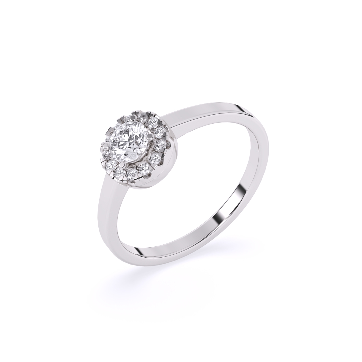 Classic Elegance Solitaire Diamond Ring
