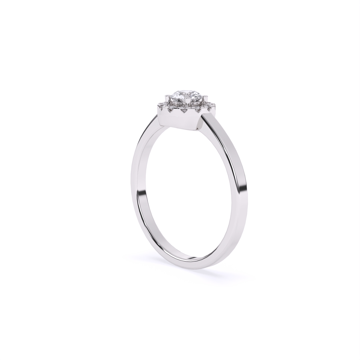 Classic Elegance Solitaire Diamond Ring