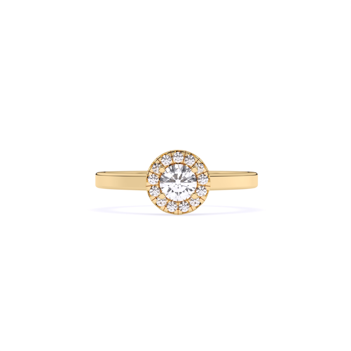 Classic Elegance Solitaire Diamond Ring