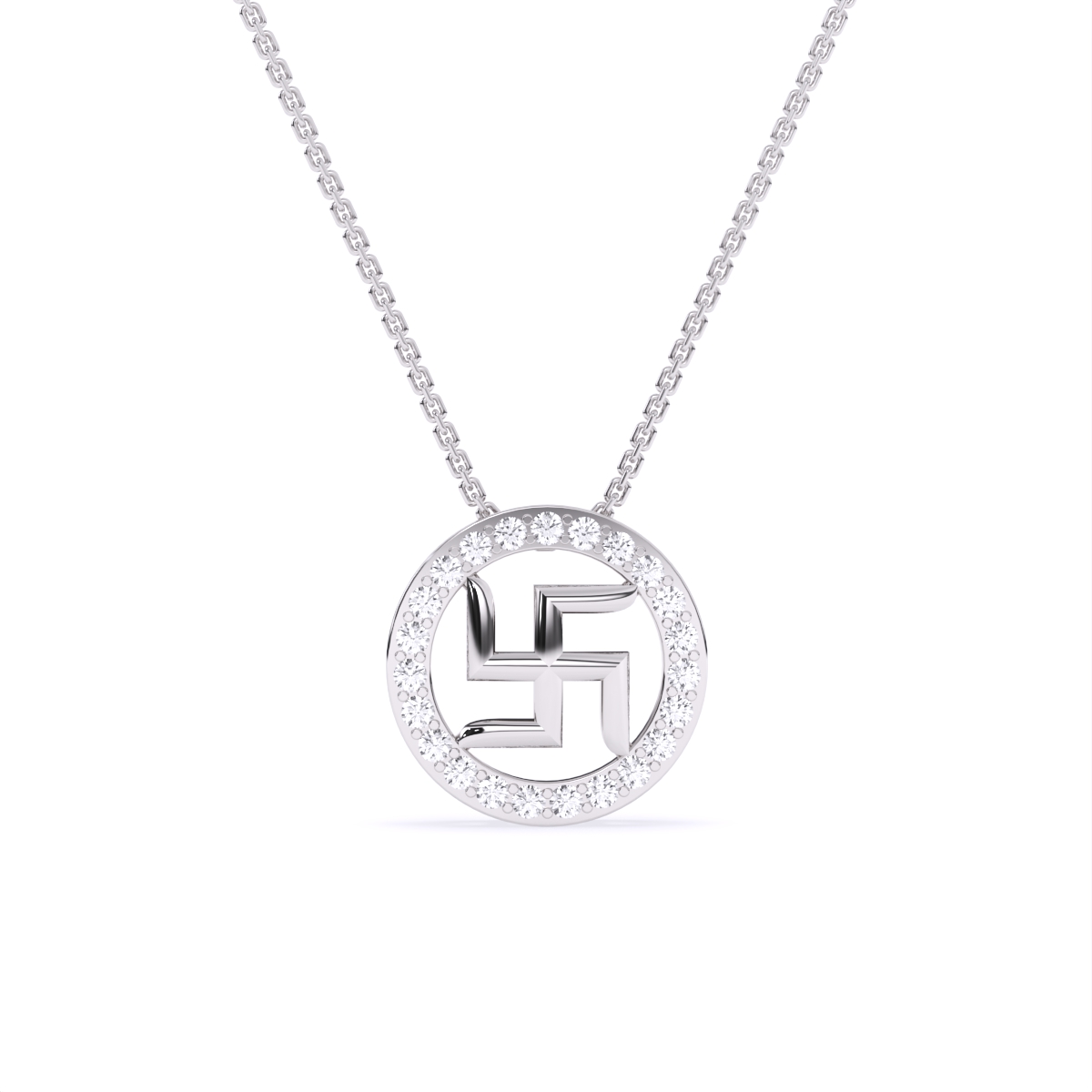 Traditional Meets Trendy – Swastik Rakhi With Positive Energy Of Lab Diamond