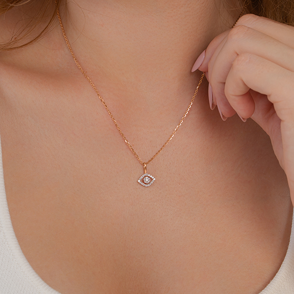 Twinkle Eye Lab Grown Diamond Pendant