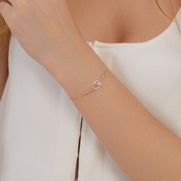Minimal Radiant Charm Designer Bracelet
