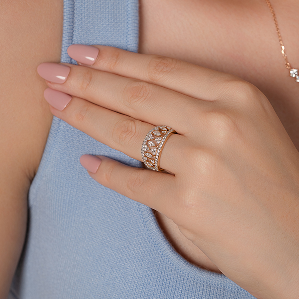 Vintage Inspired Lab Grown Diamond Ring