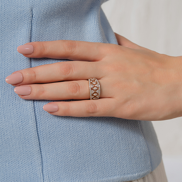 Vintage Inspired Lab Grown Diamond Ring