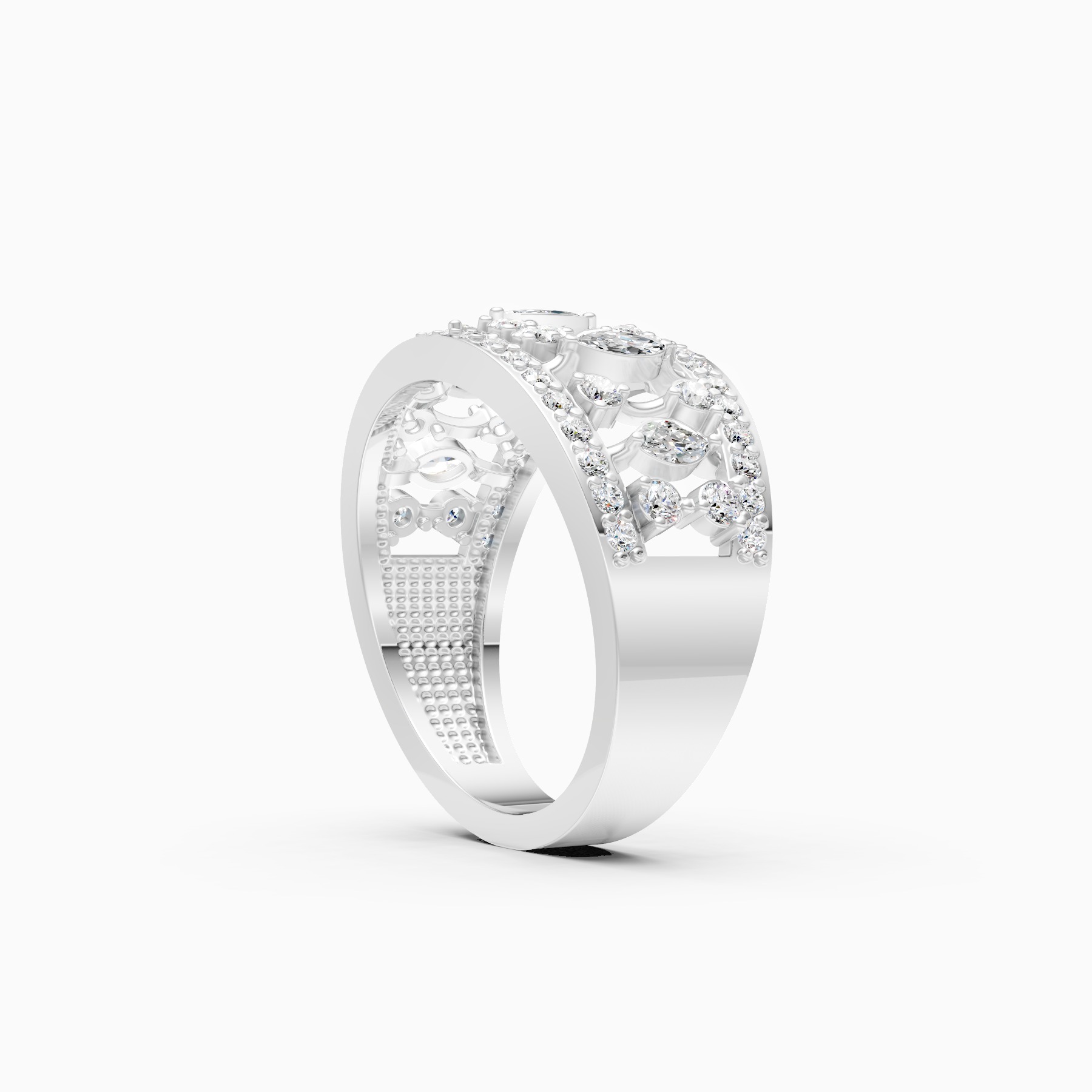 Vintage Inspired Lab Grown Diamond Ring