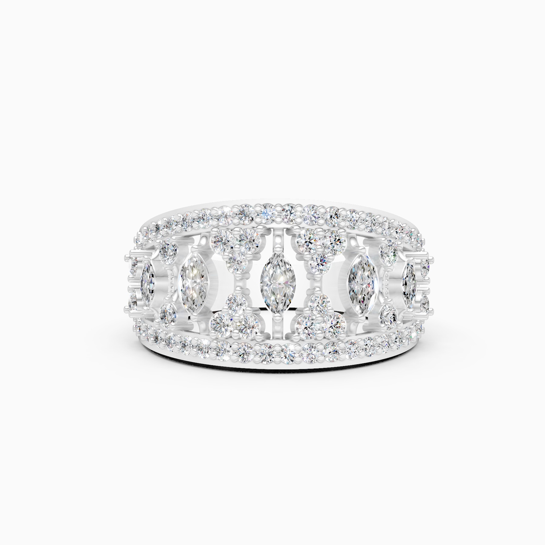 Vintage Inspired Lab Grown Diamond Ring