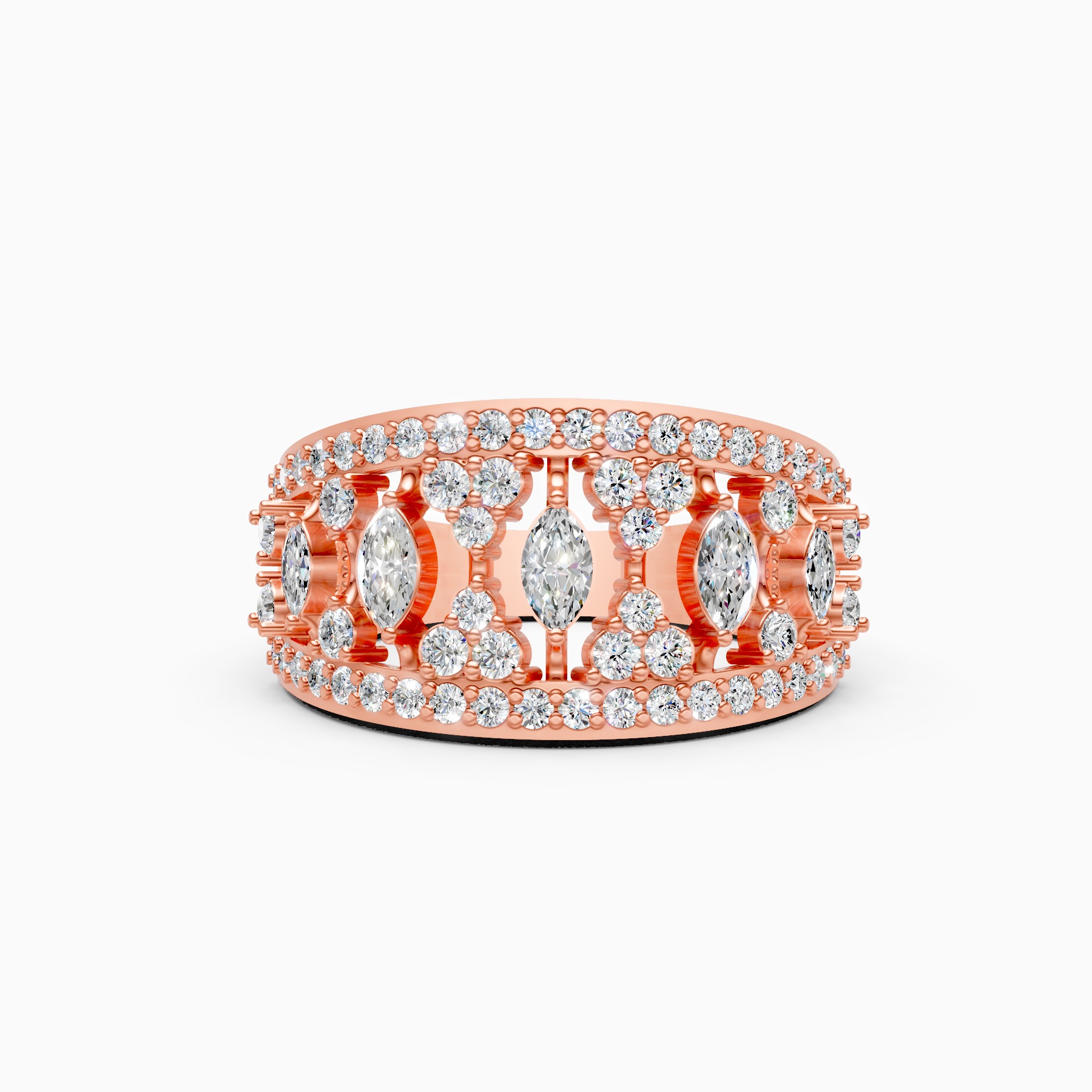 Vintage Inspired Lab Grown Diamond Ring