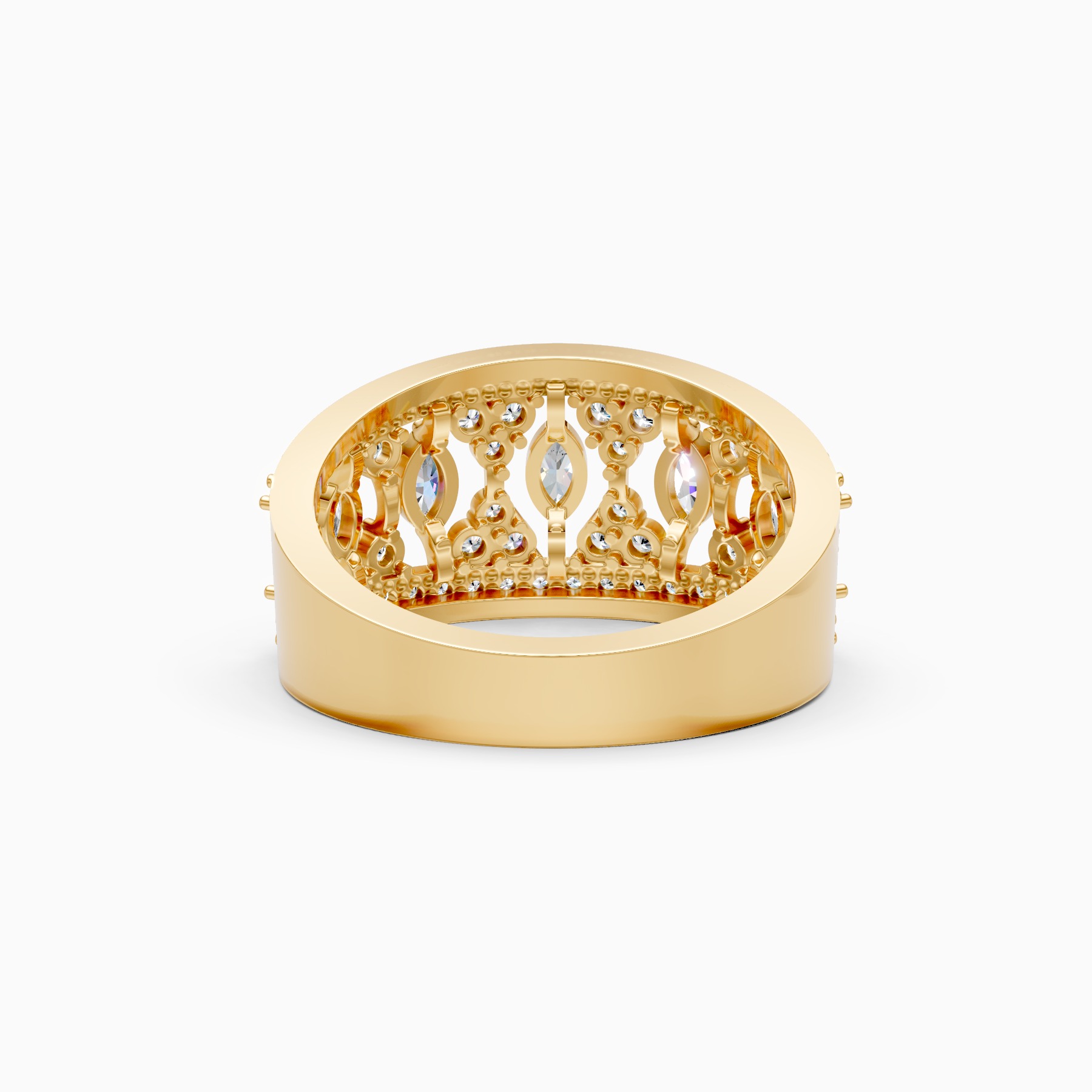 Vintage Inspired Lab Grown Diamond Ring