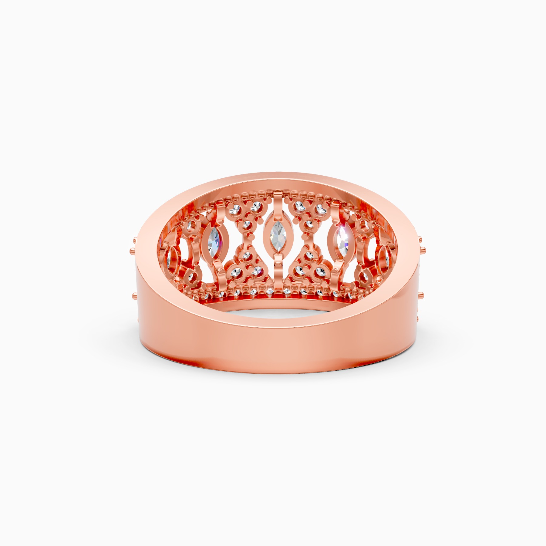 Vintage Inspired Lab Grown Diamond Ring