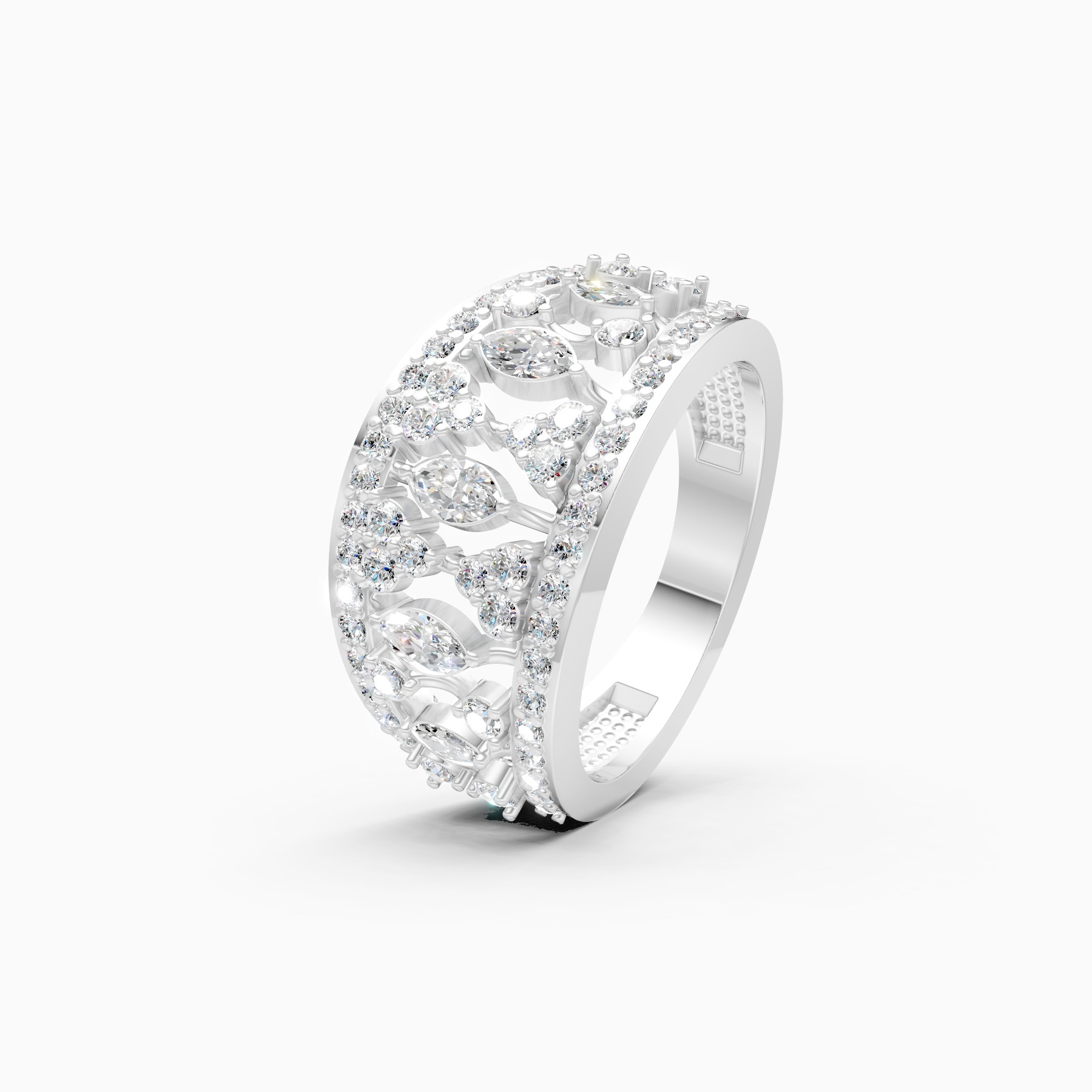 Vintage Inspired Lab Grown Diamond Ring