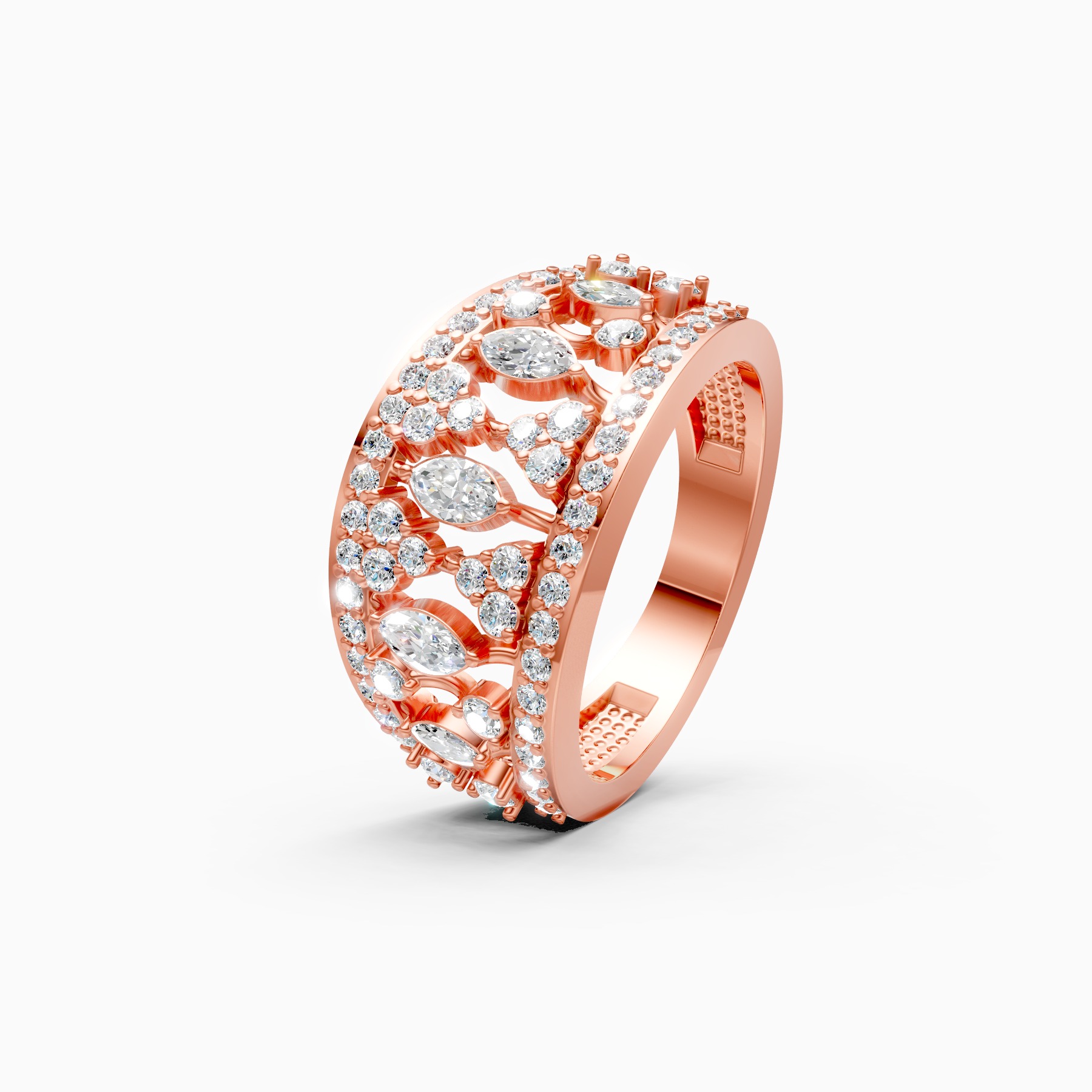Vintage Inspired Lab Grown Diamond Ring