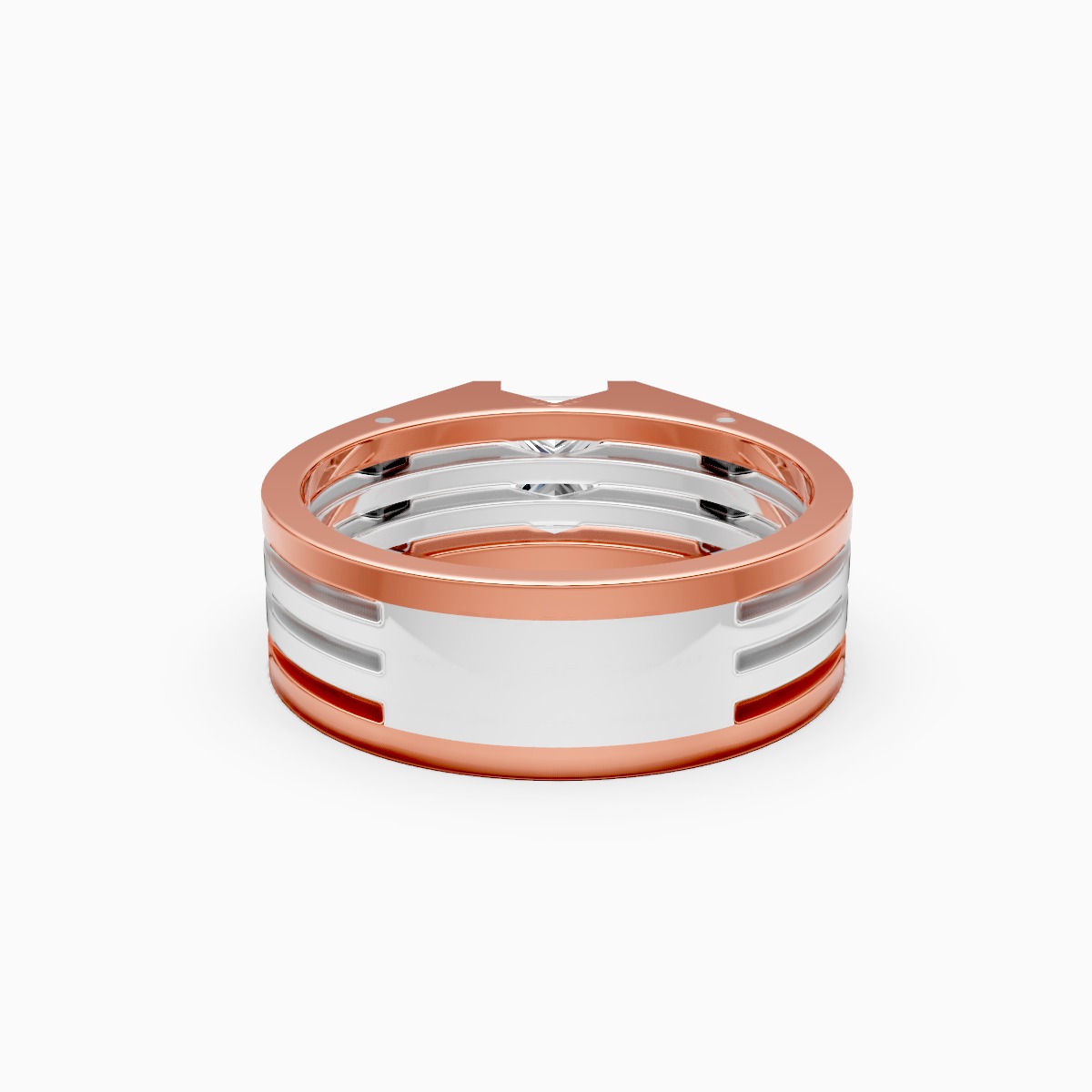 Powerful Princess Cut Lab Grown Diamond Ring