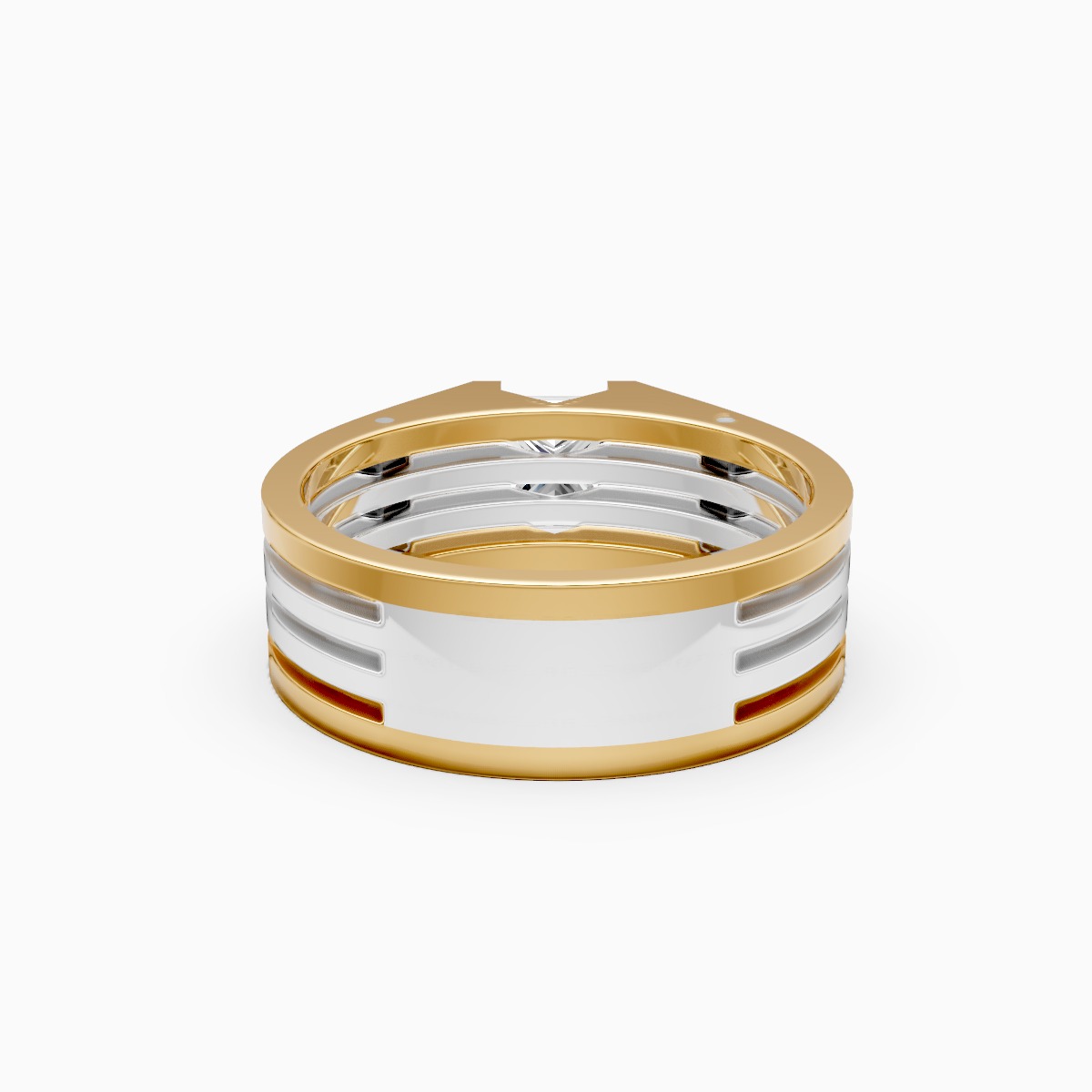 Powerful Princess Cut Lab Grown Diamond Ring