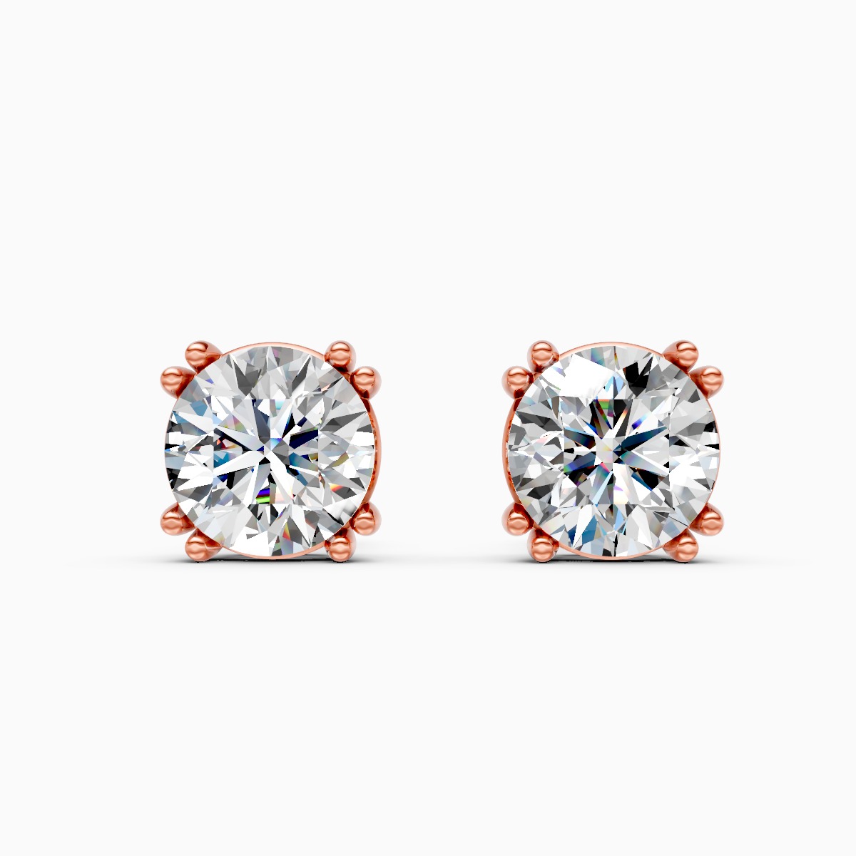Lab Grown Diamond Earrings