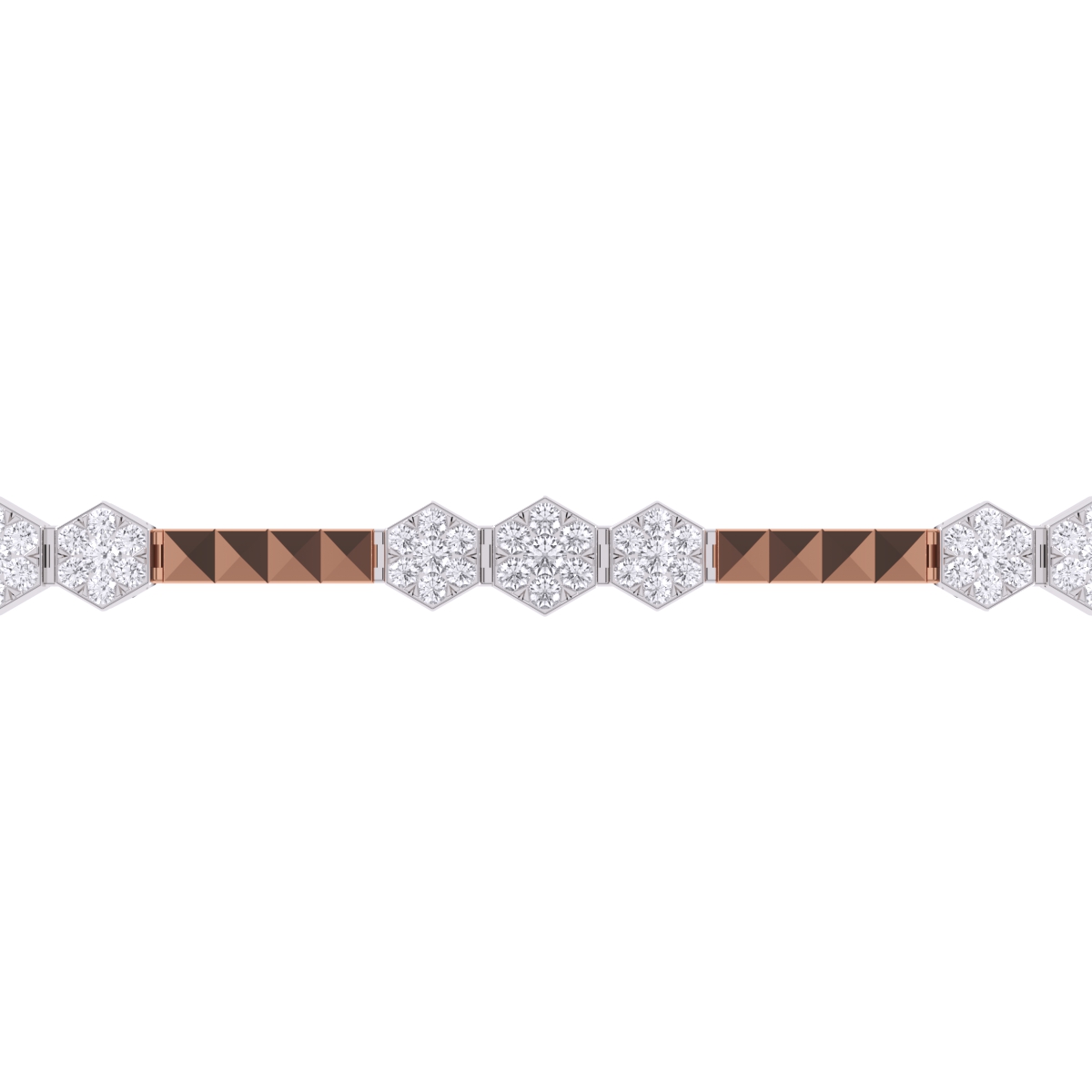 Sparkle Lab grown Diamond Charm Women's Bracelet