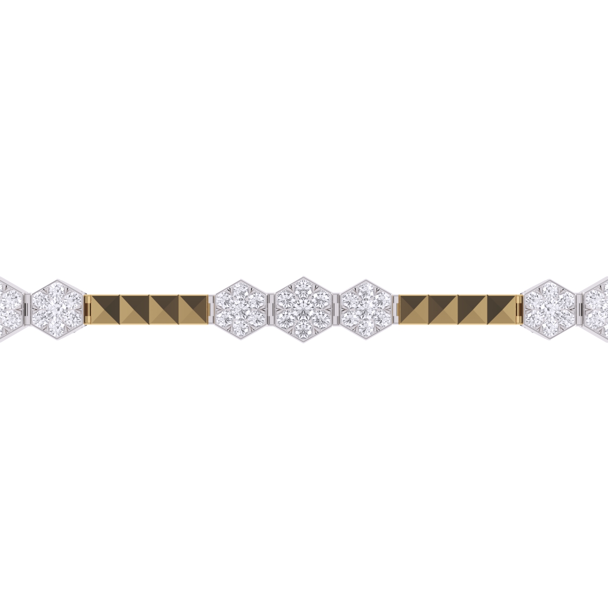 Sparkle Lab grown Diamond Charm Women's Bracelet