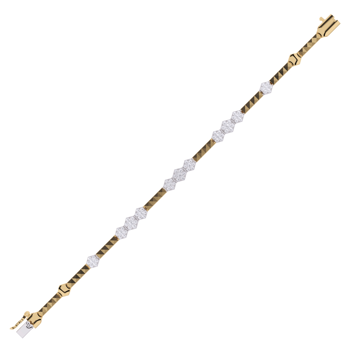 Sparkle Lab grown Diamond Charm Women's Bracelet