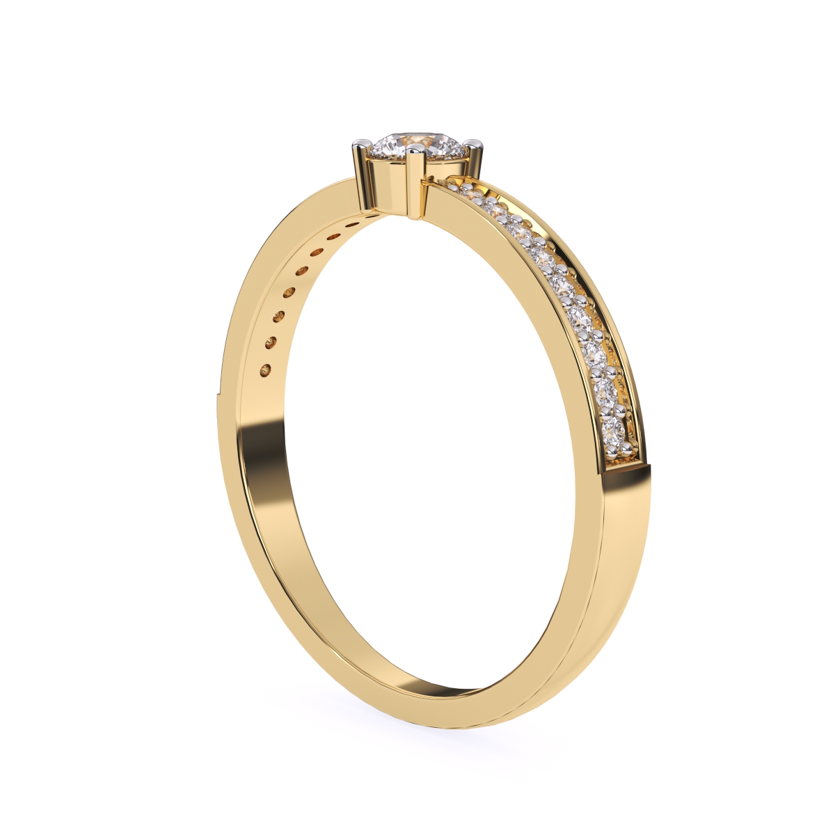 Minimalistic Lab Grown Diamond Ring