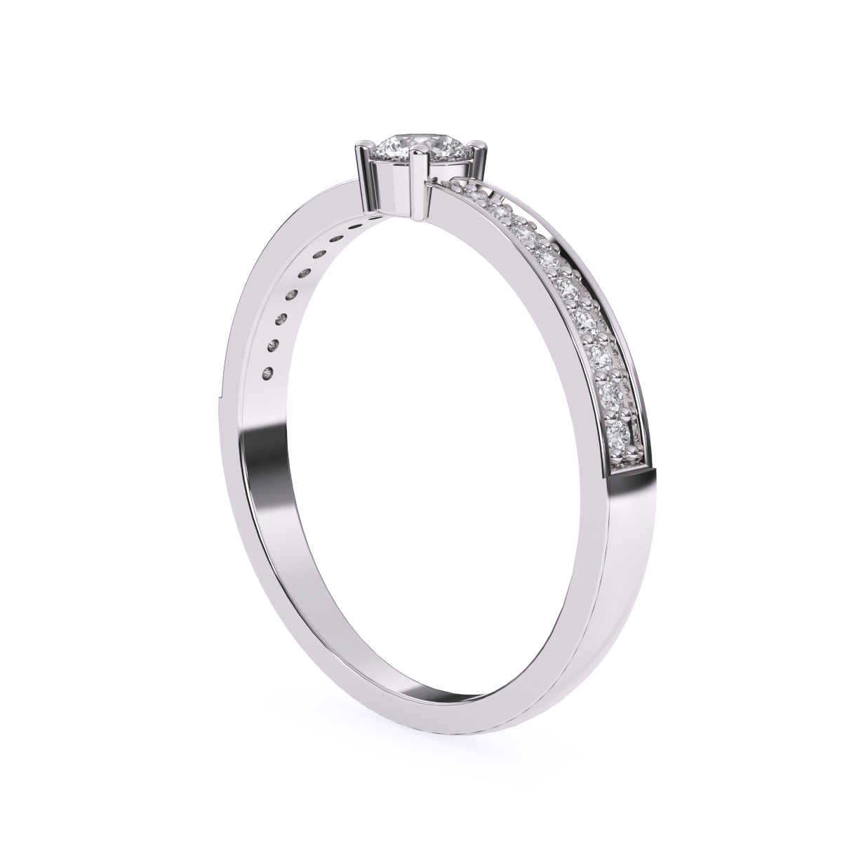 Minimalistic Lab Grown Diamond Ring