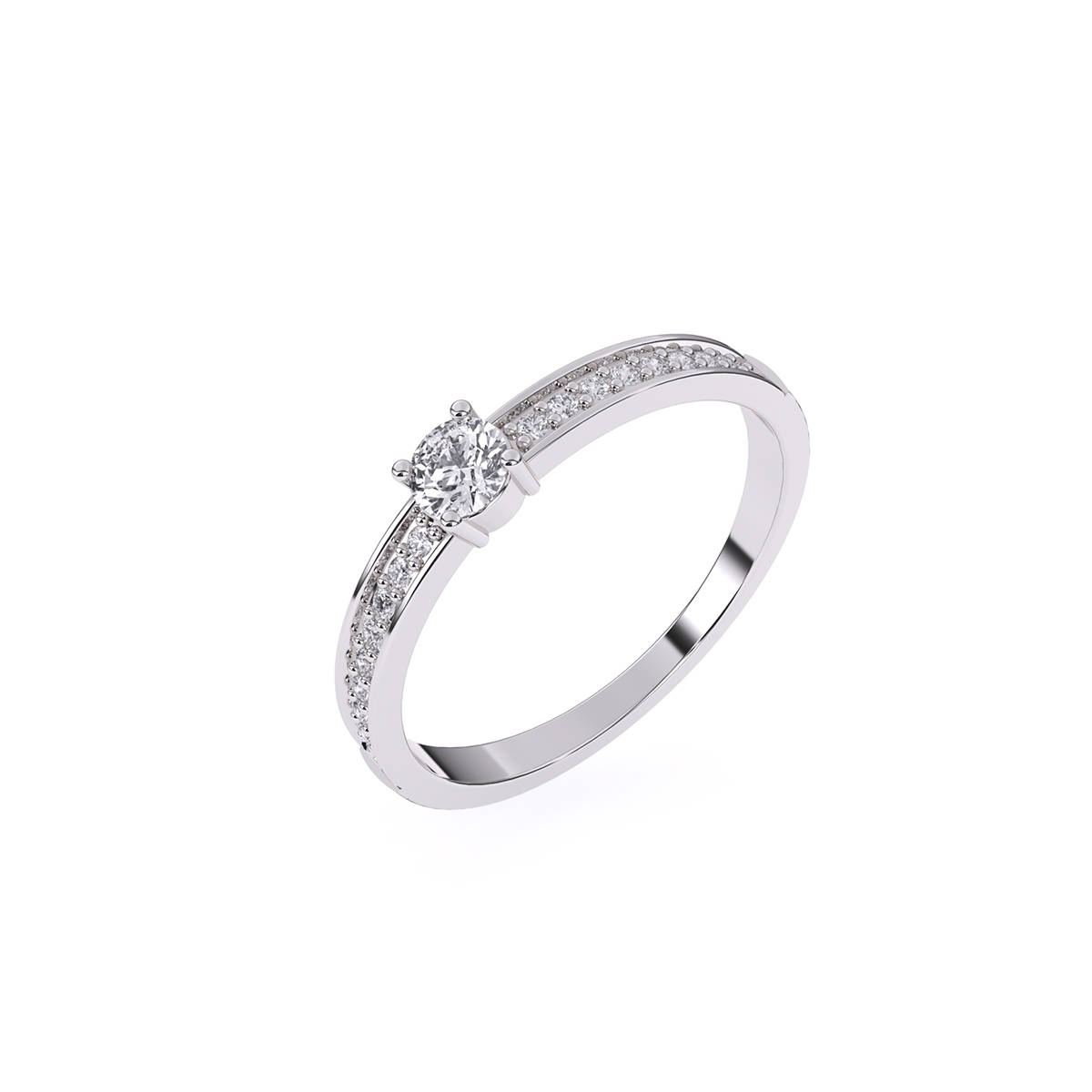 Minimalistic Lab Grown Diamond Ring