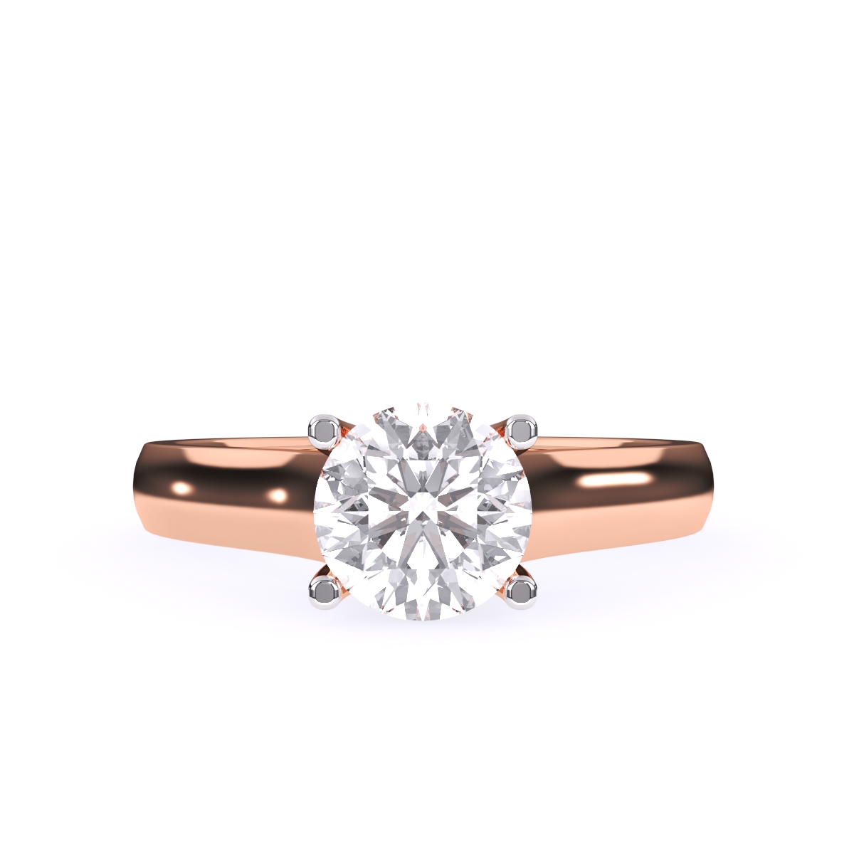 Forever One Round Diamond Ring For Her