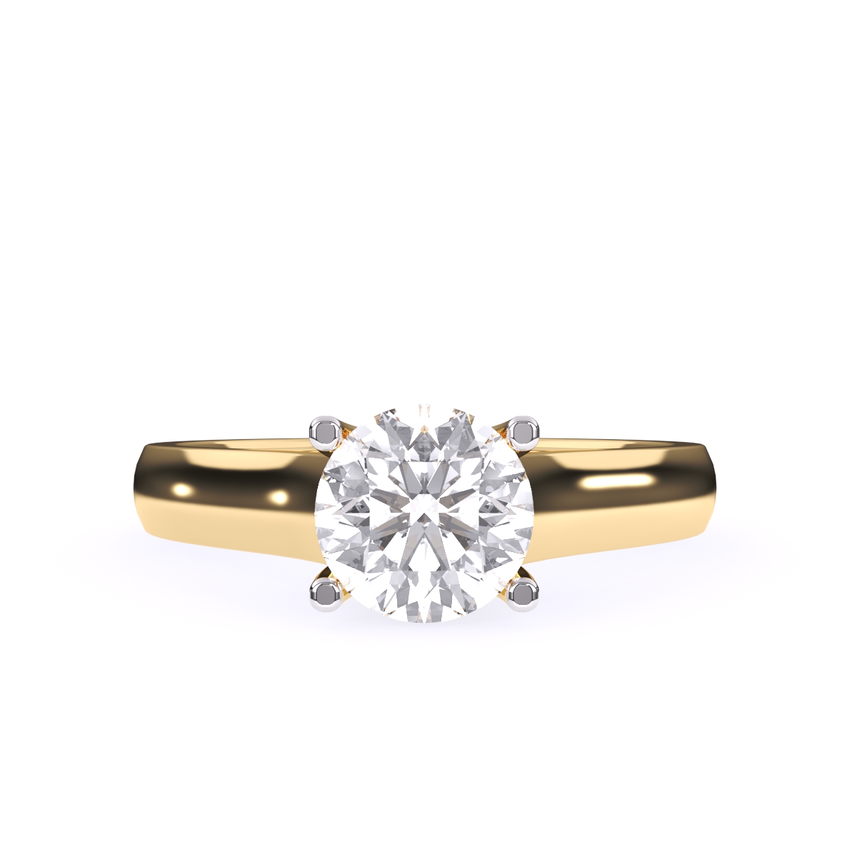 Forever One Round Diamond Ring For Her