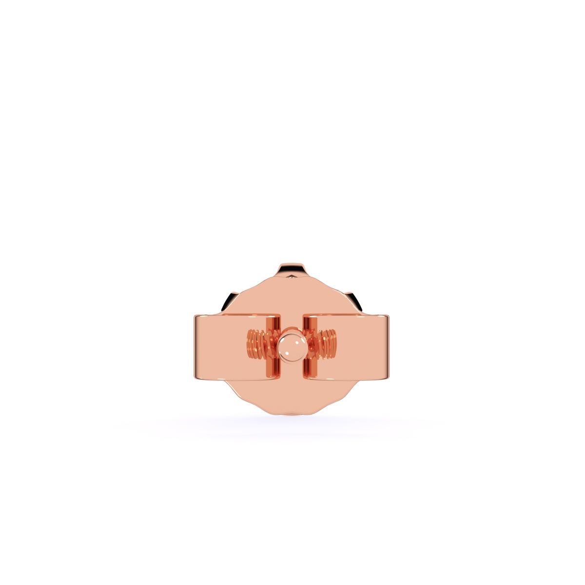 Delicate Round Diamond Stud Earrings