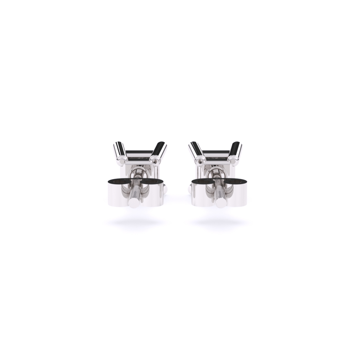 Trendy Lab Grown Diamond 4 Prong Baby Earrings