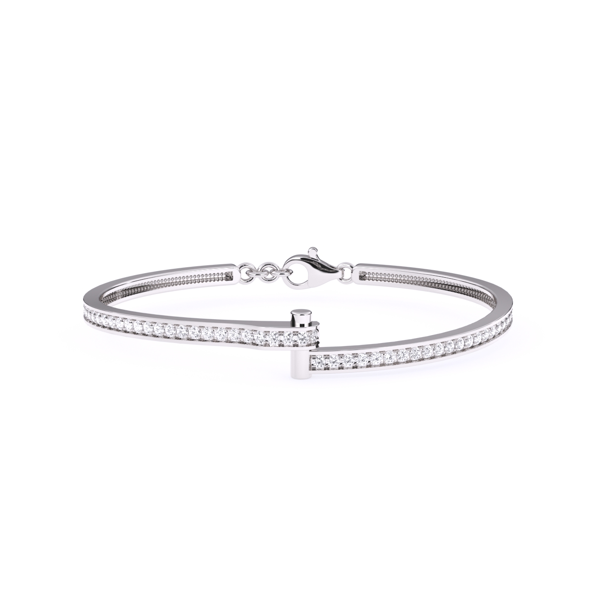 T Sparkaling Rose Gold Diamond Bracelets