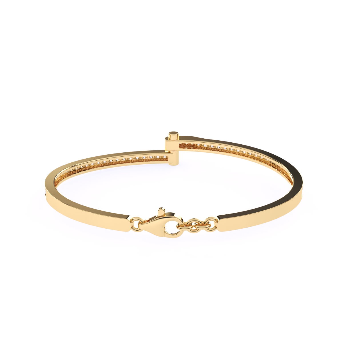 T Sparkaling Rose Gold Diamond Bracelets