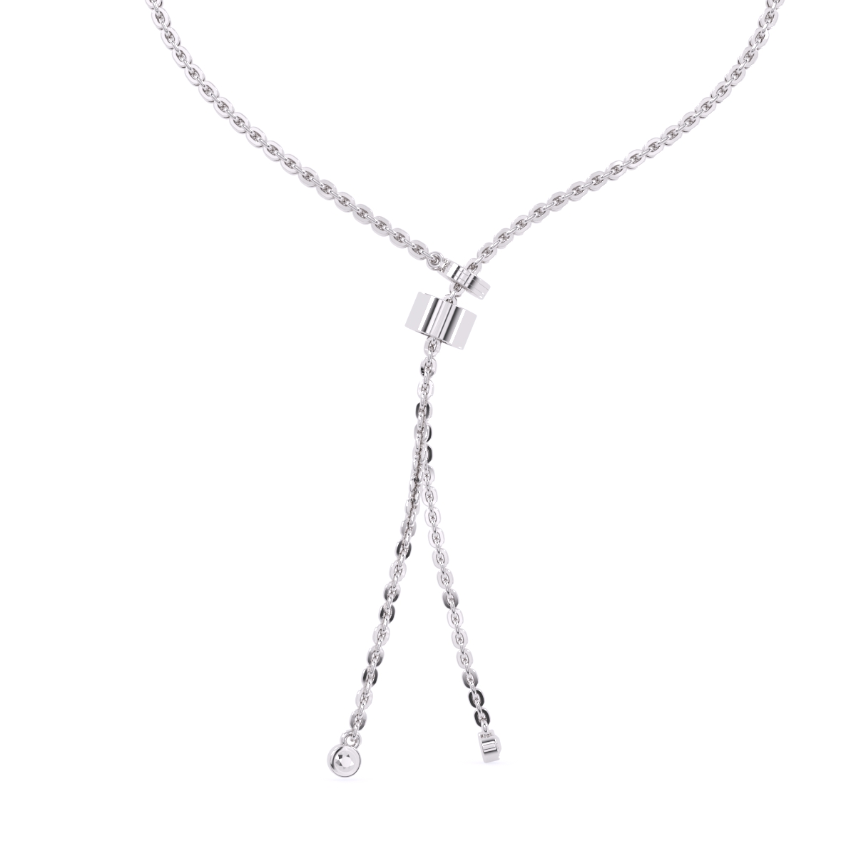 Dazzle Baguette Diamond Charm Bracelet